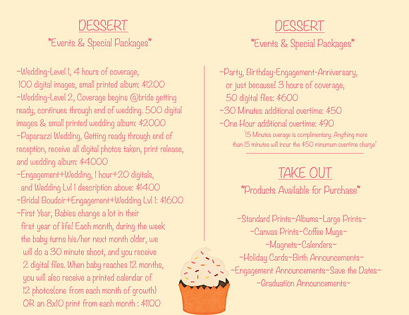 price list 2